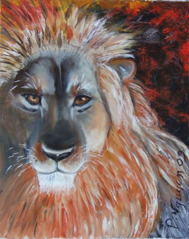 le lion qui pleure